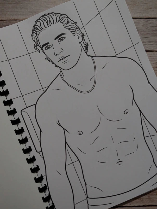 Off Campus Inspired Colouring Book
