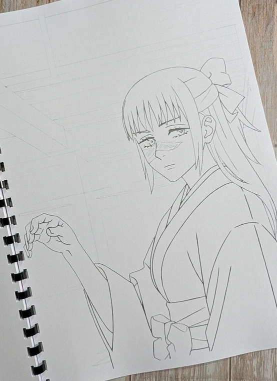 Jujutsu Kaisen inspired colouring book