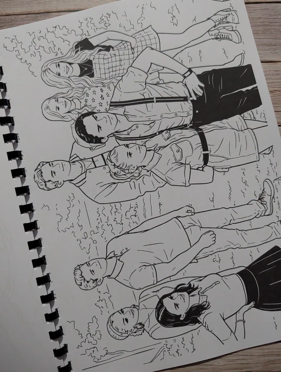 Riverdale inspired colouring book