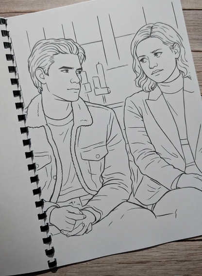 Riverdale inspired colouring book