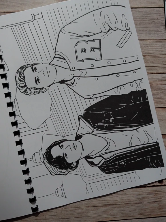 Riverdale inspired colouring book