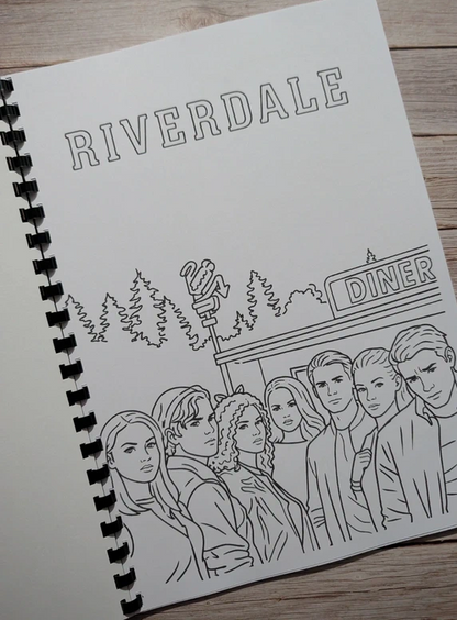 Riverdale inspired colouring book