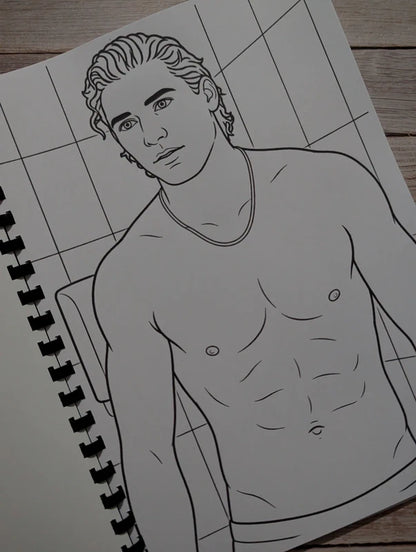 Off Campus Inspired Colouring Book