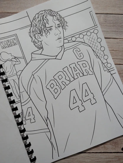 Off Campus Inspired Colouring Book