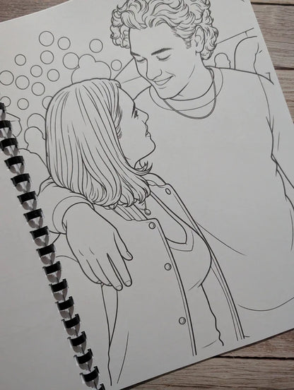 Off Campus Inspired Colouring Book