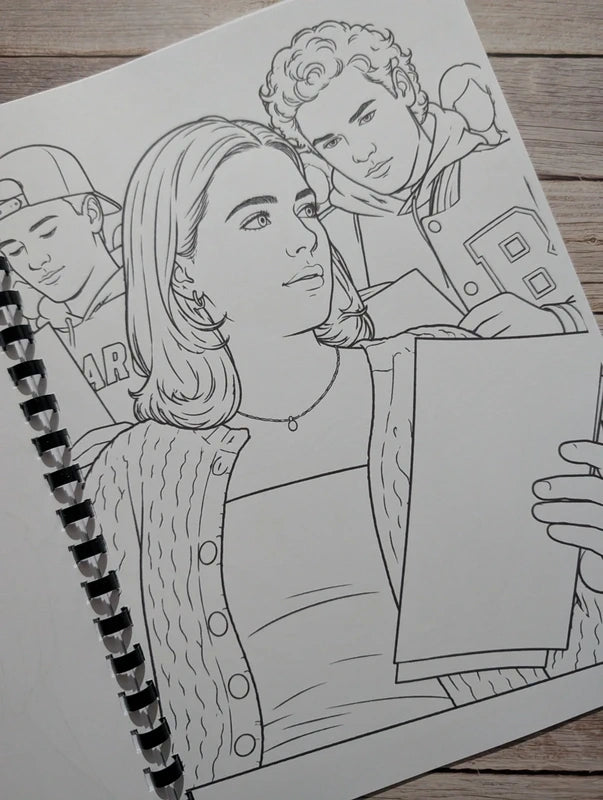 Off Campus Inspired Colouring Book