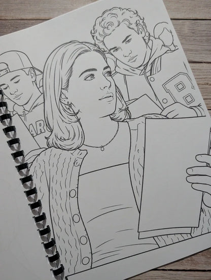 Off Campus Inspired Colouring Book