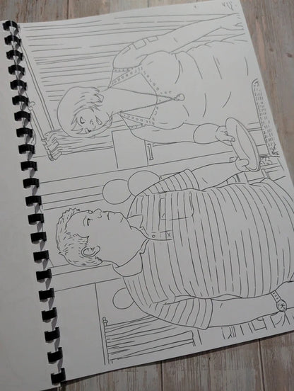 Gavin and Stacey inspired colouring book
