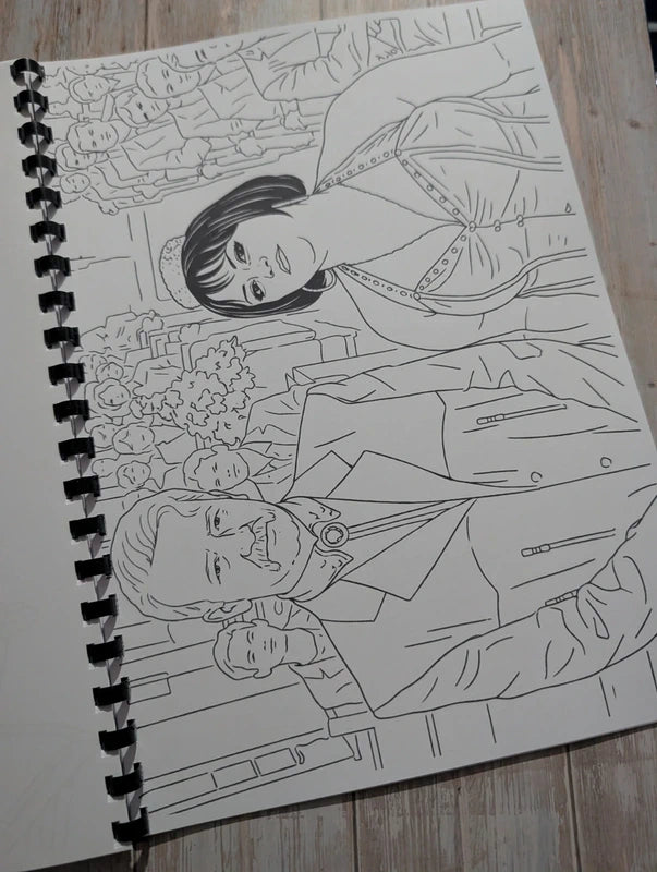 Gavin and Stacey inspired colouring book
