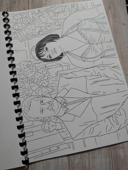 Gavin and Stacey inspired colouring book