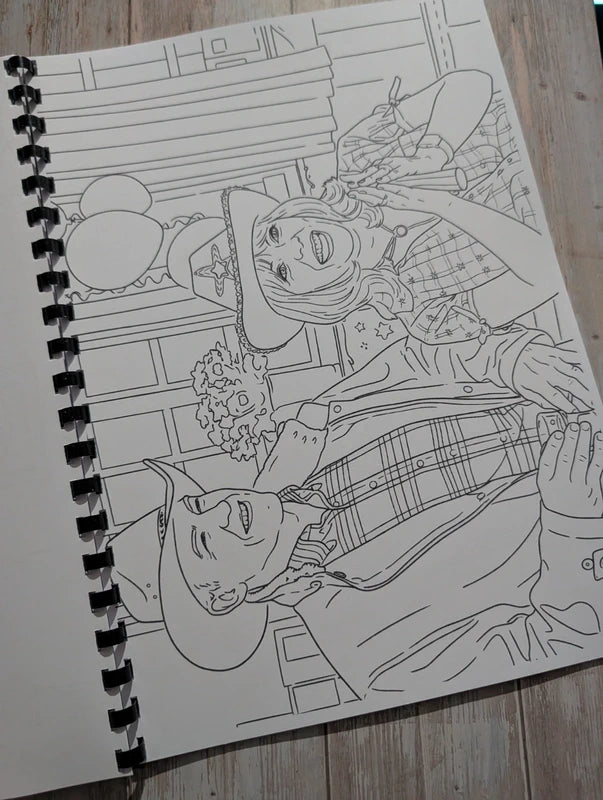 Gavin and Stacey inspired colouring book