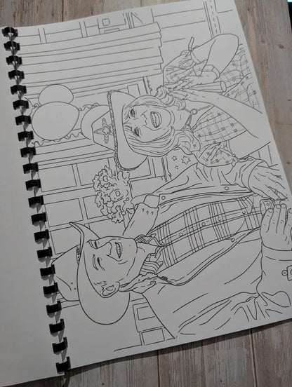 Gavin and Stacey inspired colouring book