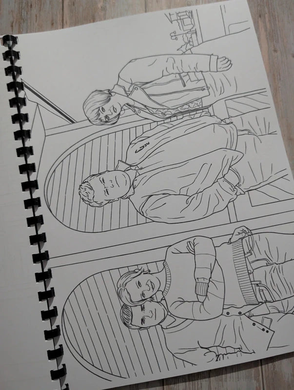 Gavin and Stacey inspired colouring book