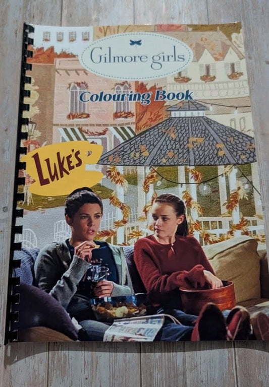 Gilmore Girls inspired colouring book