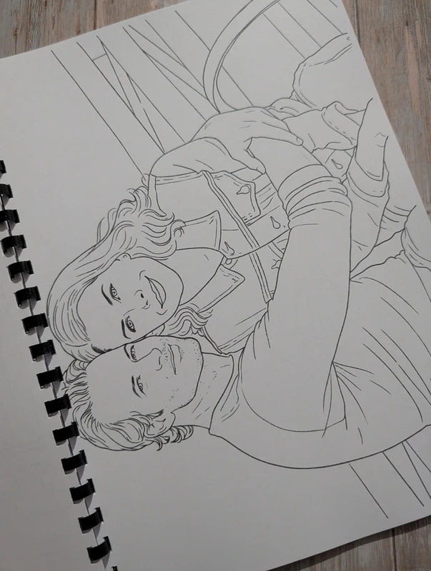 Gilmore Girls inspired colouring book