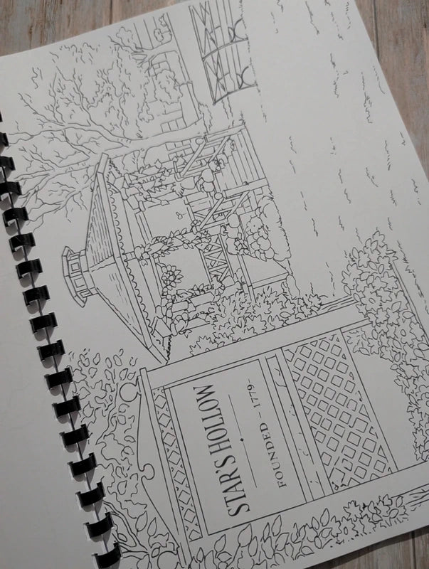 Gilmore Girls inspired colouring book