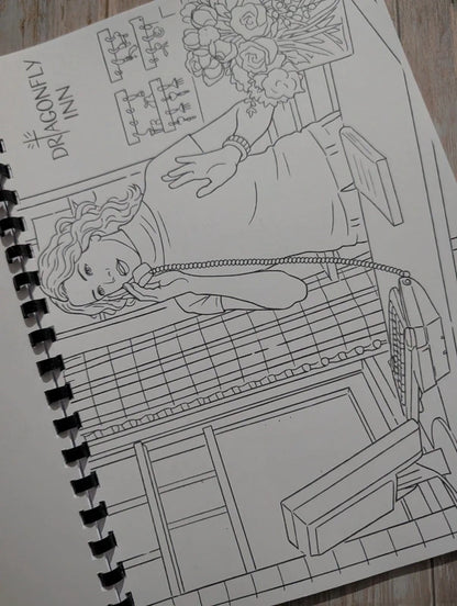 Gilmore Girls inspired colouring book