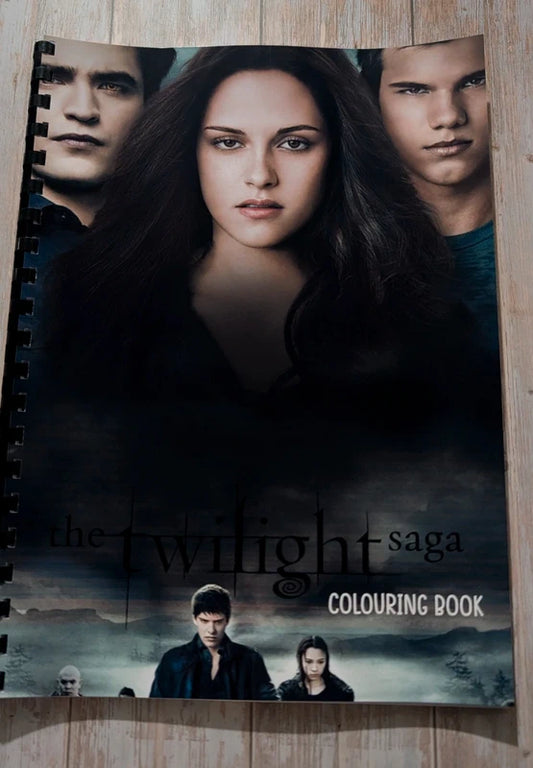 Twilight inspired colouring book