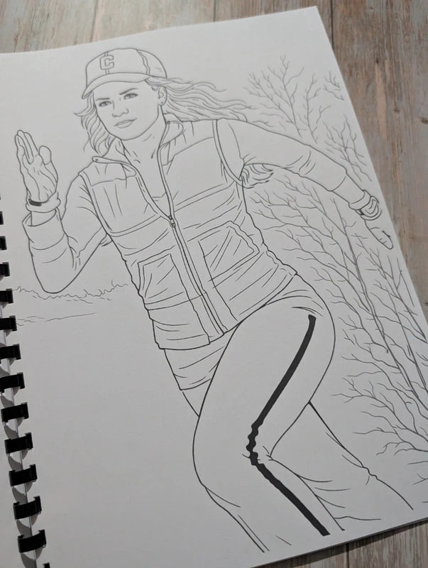 Twilight inspired colouring book