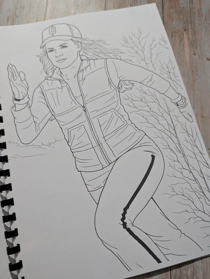 Twilight inspired colouring book