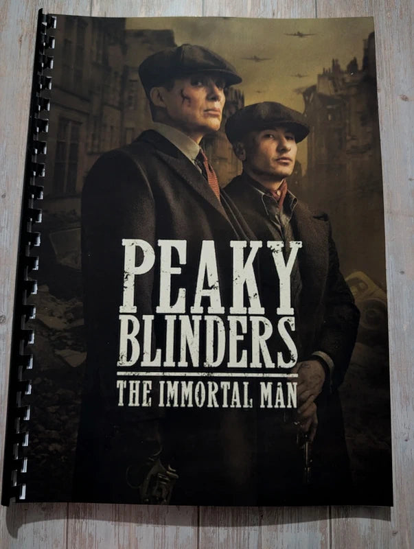 Peaky Blinders inspired colouring book