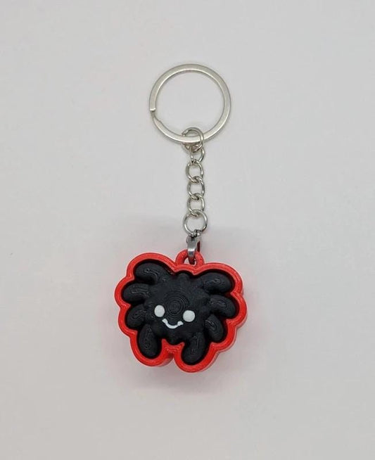 Spider Clicker Fidget – Spooky Cute 3D Printed Keychain Toy