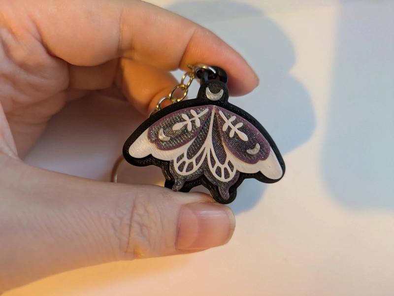 Galaxy luna moth clicker
