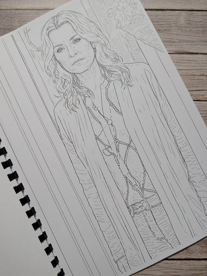 EastEnders inspired colouring book