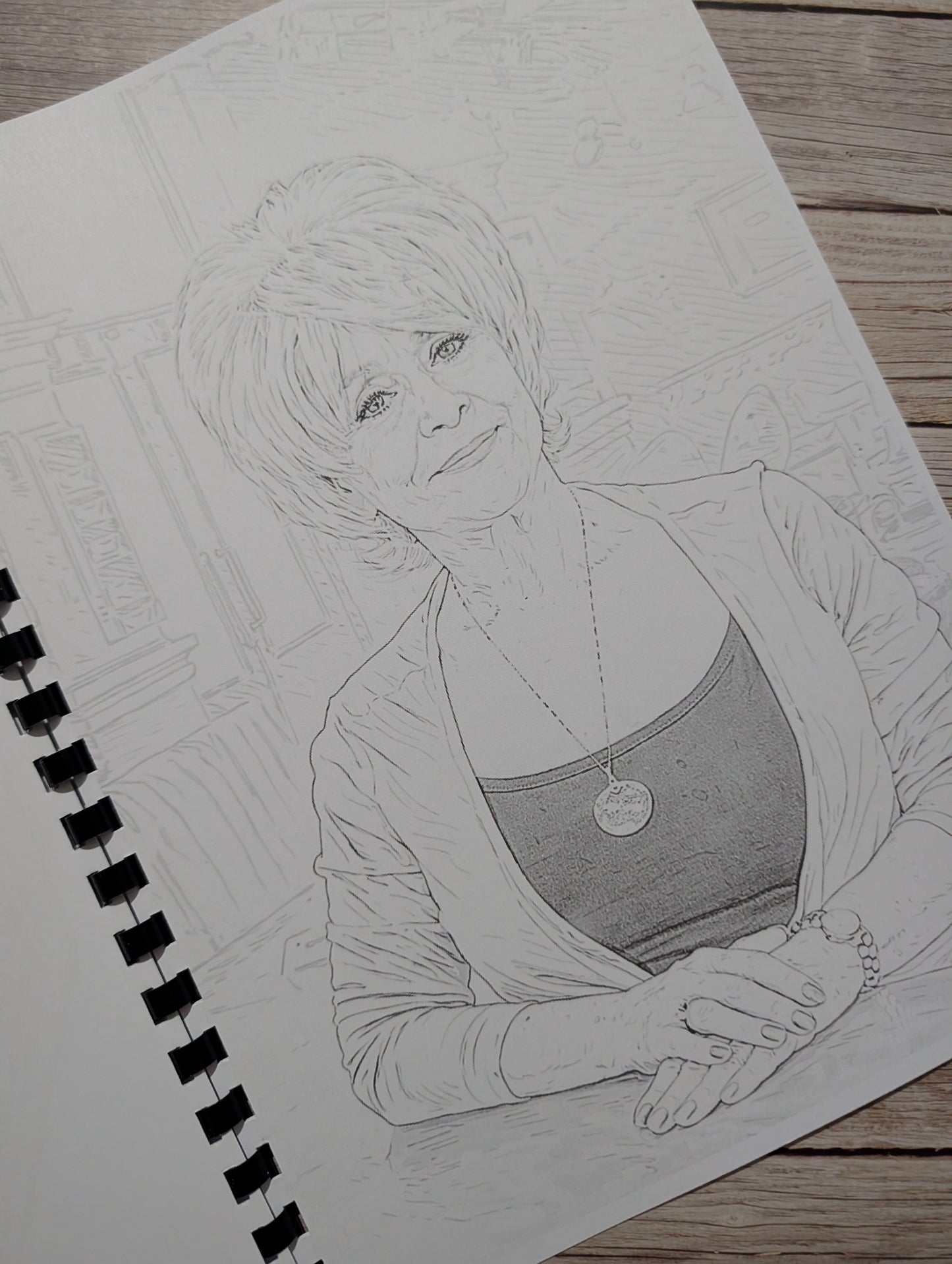 EastEnders inspired colouring book