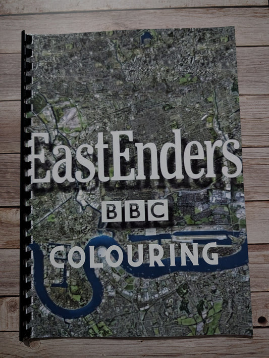 EastEnders inspired colouring book