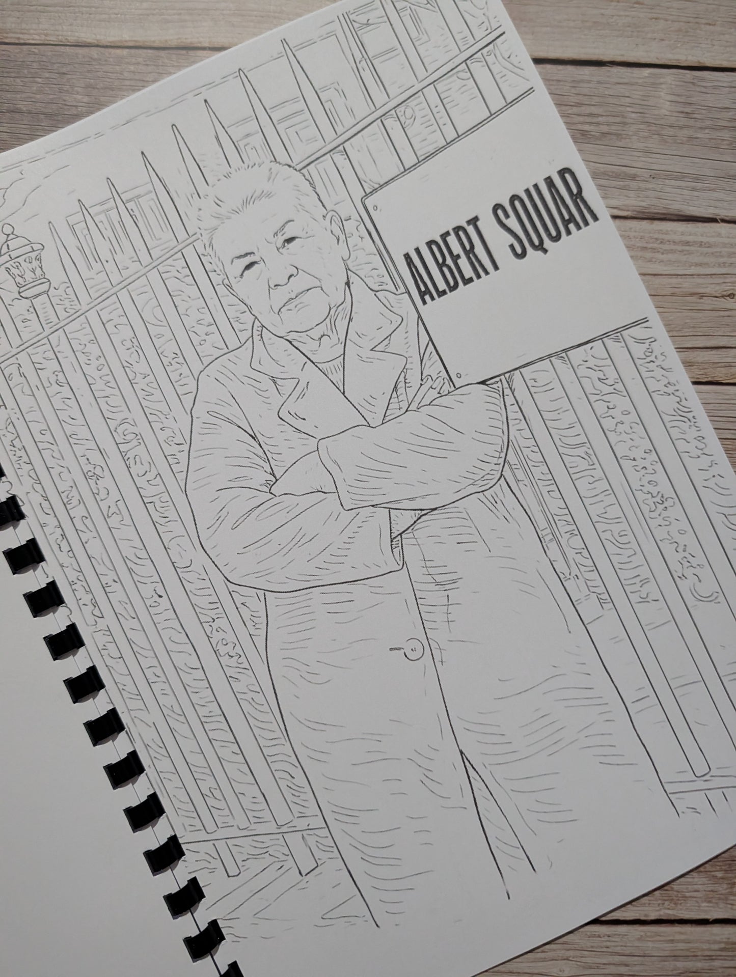 EastEnders inspired colouring book